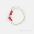 Warmtewarmtewitte glasvezel rond touw